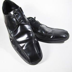 Kenneth Cole Reaction Oxford Black Dress Shoes 11S